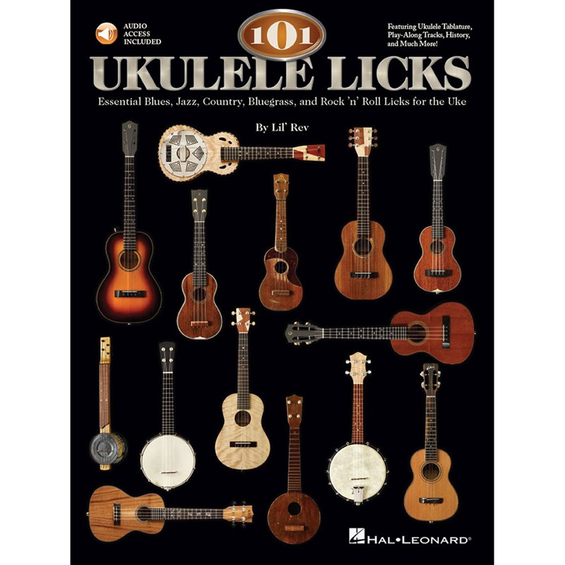 Hal Leonard HL00696373 101 Ukulele Licks